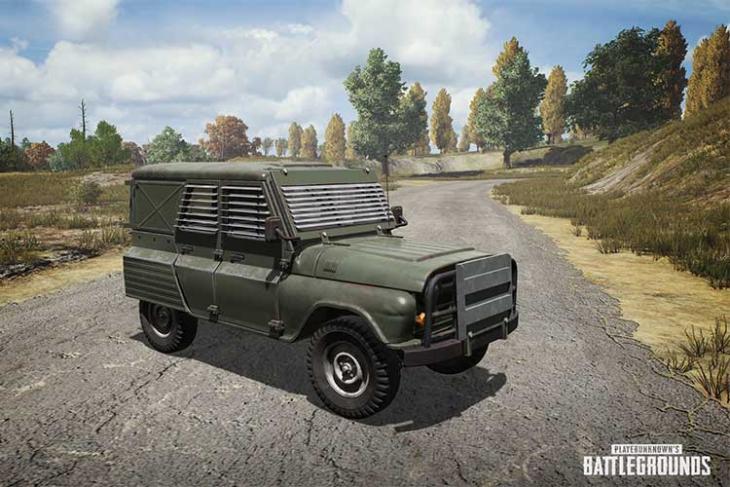 PUBG Armored UAZ