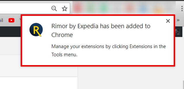 Rimor by Expedia Installed