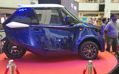 Strom R3 Electric Car With 120KM Range Launched in India for ₹3 Lakhs