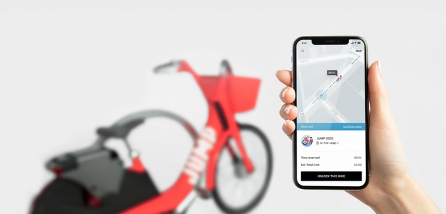 Uber Acquires Electric Cycle-Sharing Startup Jump Bikes