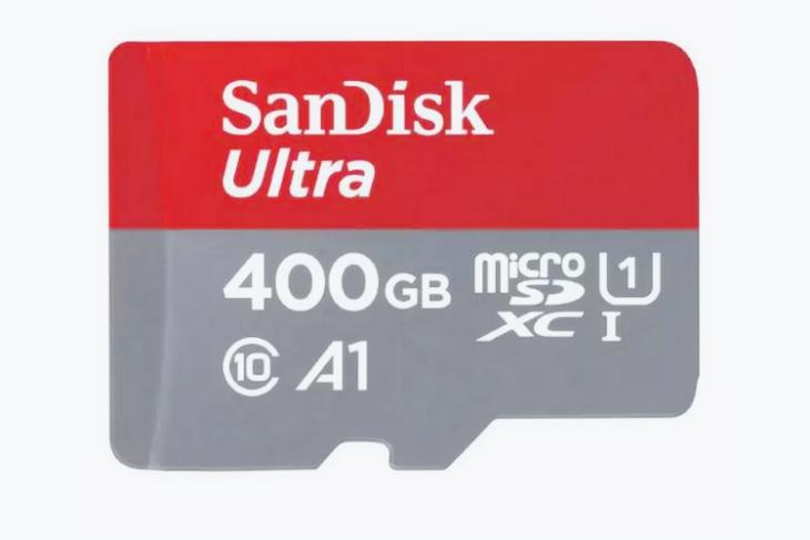 Western Digital Launches SanDisk Ultra 400GB microSDXC Card in India Priced at Rs 19,999