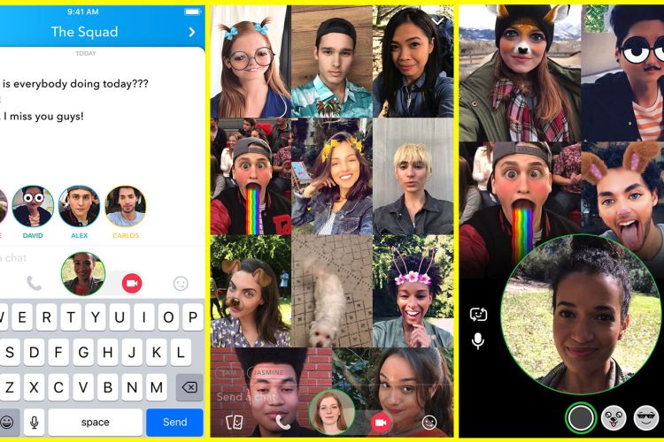 Snapchat Adds Group Video Chats and Tagging in Stories