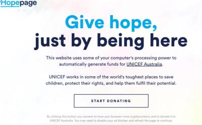 hopepage UNICEF