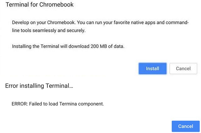 Terminal App in Chrome OS Hints At Support for Linux Applications