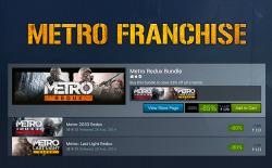 metro franchise sale on steam featured website