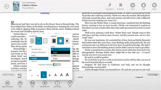 nook epub reader app for windows