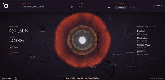 This Online Simulator Lets You Nuke Any Place on Earth | Beebom