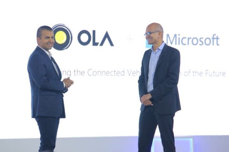 ola co-founder and microsoft ceo are on TIMEs 100 most influential people list