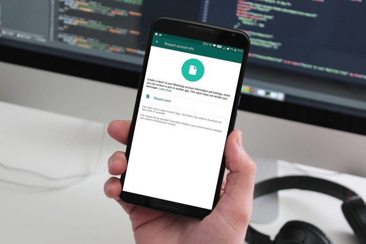 whatsapp data report now live on Android beta