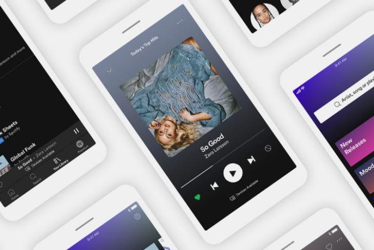 spotify new redesigned mobile app announced