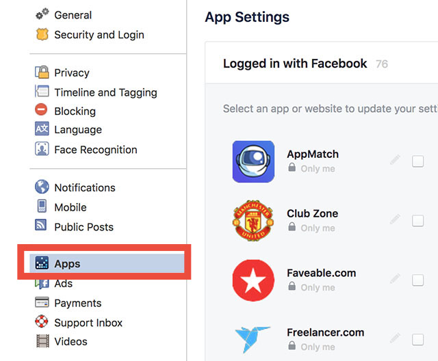 Facebook Will Now Let You Bulk Delete Third Party Apps from Your Account