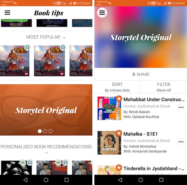 storytel original book tips