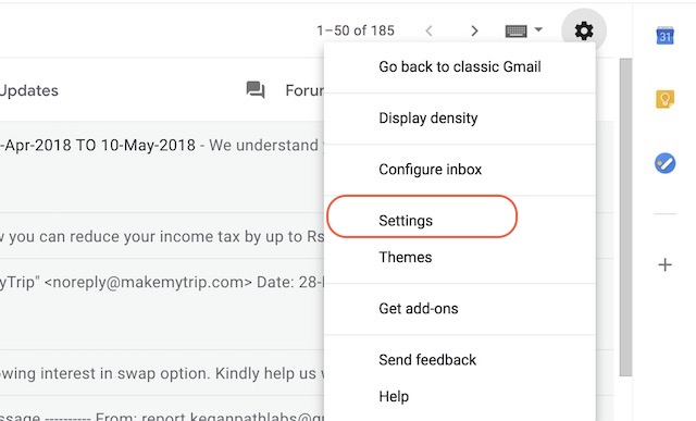 1. Enabling Smart Compose in Gmailb