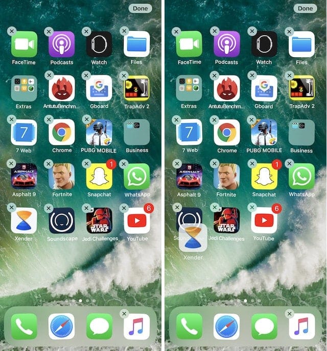 move to ios on iphone