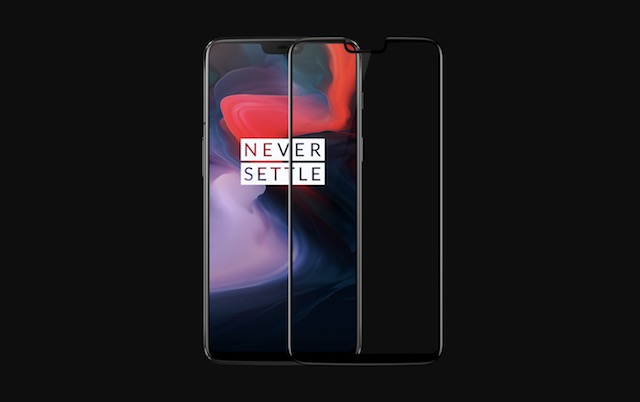 4. OnePlus 6 3D Tempered Glass Screen Protector