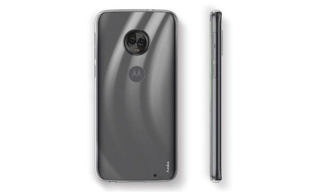 8. Aeska Flexible TPU Gel Case For Motorola Moto G6 Plus