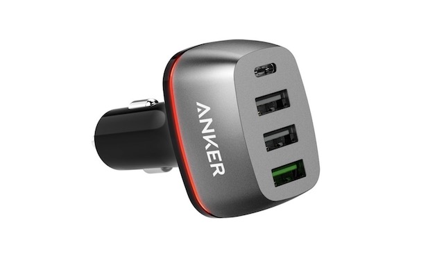 9. Anker Quick Charge 3.0 & USB Type-C Car Charger