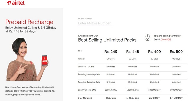 Airtel Launches Rs 299 Voice-Only Prepaid Plan With 45-Day Validity