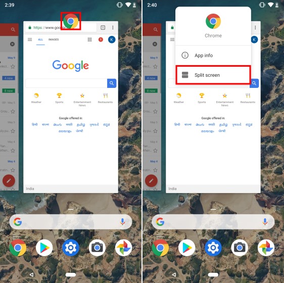 How to Use Apps in Split Screen on Android P (Guide) | Beebom