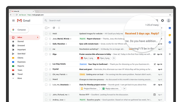 Gmail Nudges