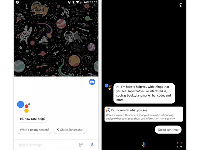 Google Lens in Google Assistant