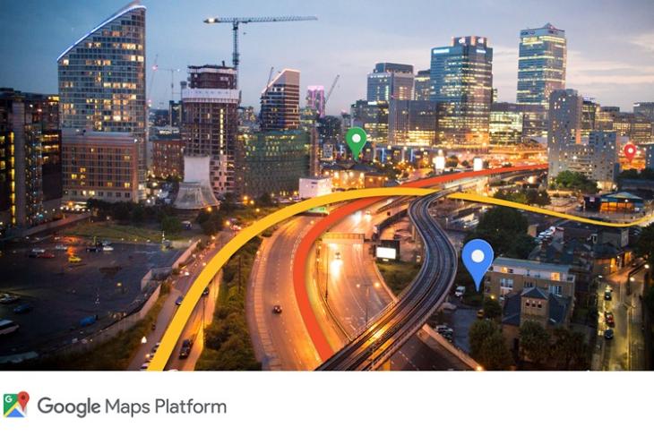 Google Maps Platfom website
