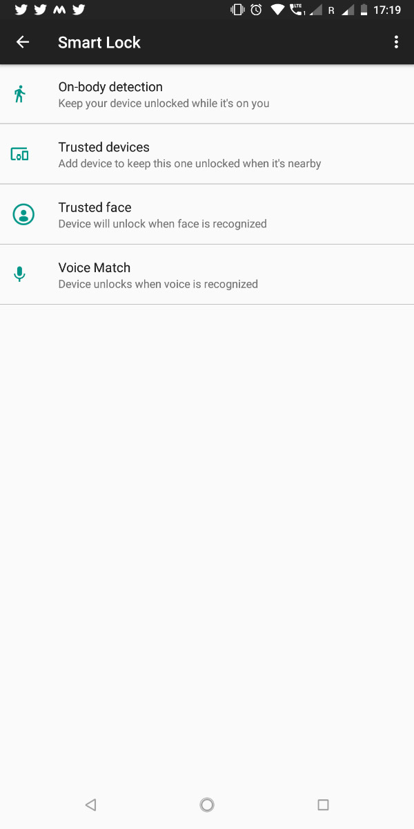 Google Smart Lock Trusted Places Nokia 7 Plus