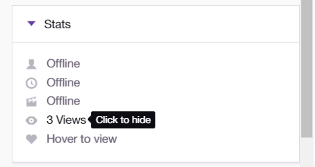 Hide Your Viewer Count on Twitch