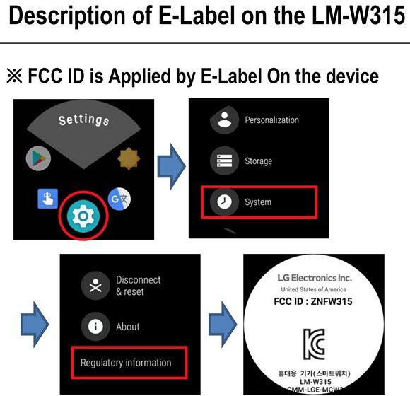 LG Smartwatch Running Wear OS Gets FCC Certification Ahead of I/O 2018