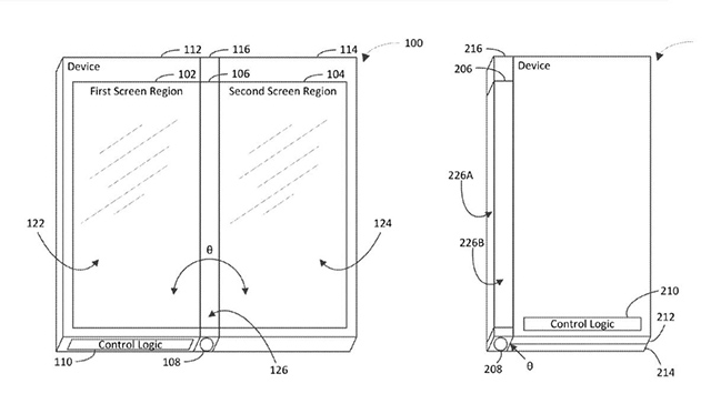 Microsoft Patent Foldable Smartphone