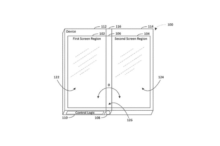 Microsoft Three Display Phone Patent