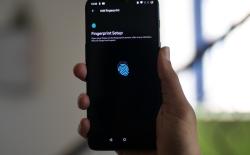 OnePlus 6 Fingerprint Registration