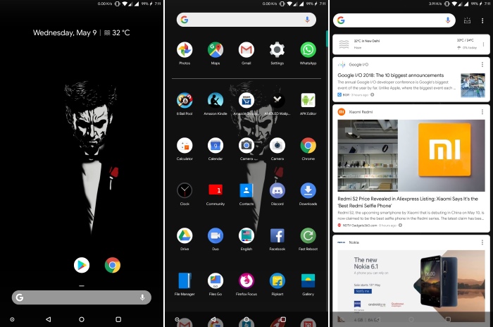 Pixel Launcher from Android P