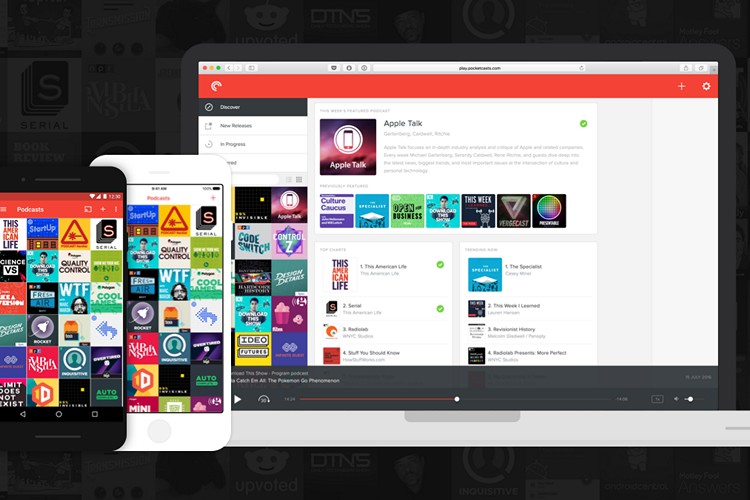 pocket casts add rss