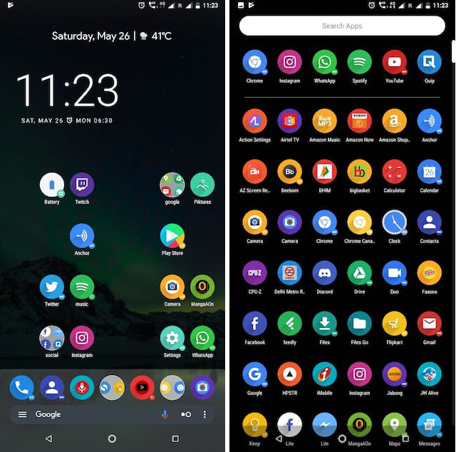 Создать icon pack для android