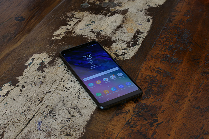 Samsung Galaxy A6 Plus front