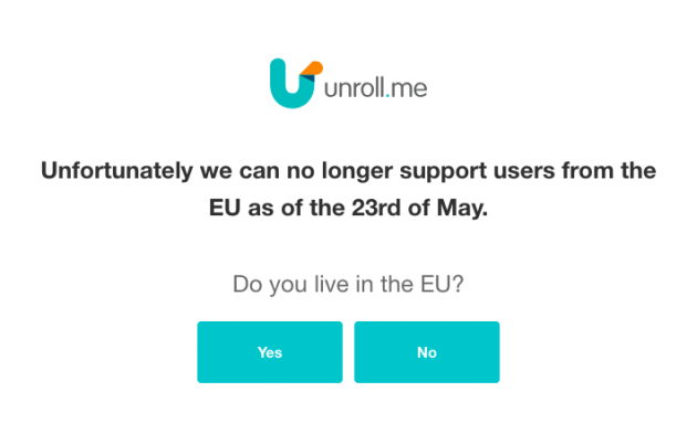 unroll.me gdpr question