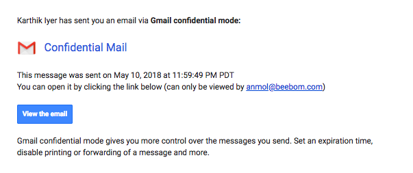 Gmail Confidential Mode Starts Rolling Out: Here’s How To Use It