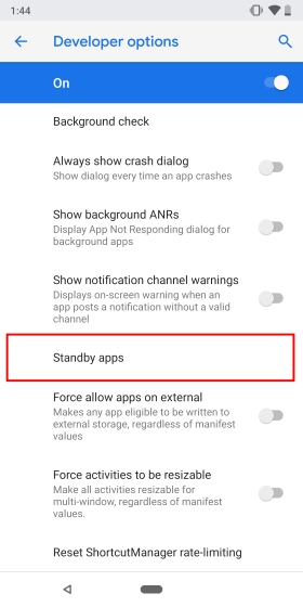 Standby Apps