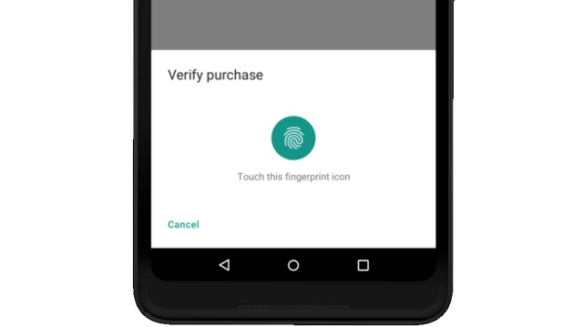 biometric auth android p