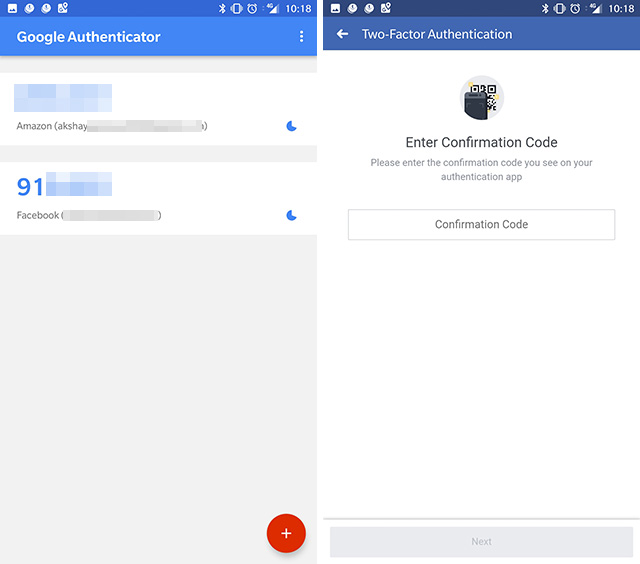 Google authenticator codes not working for Facebook 2 Factor