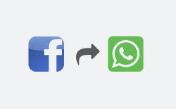 Facebook Might Soon Get a "Send in WhatsApp" Sharing Button