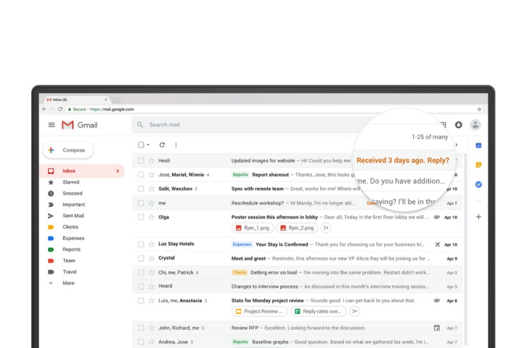 gmail nudge turn off and customize featured