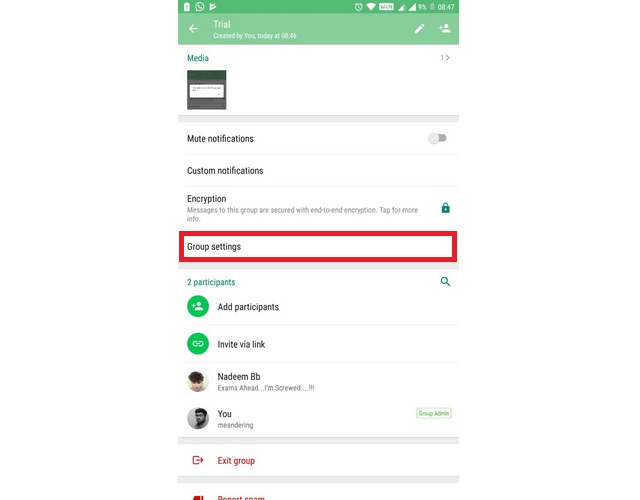 WhatsApp Beta Now Lets Admins Control Who Can Change Group Info