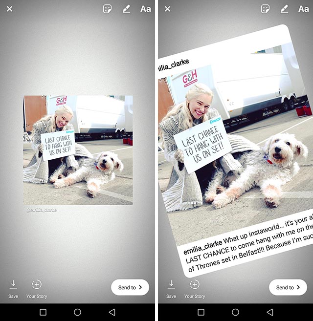 Instagram Now Lets You Share Feed Posts to Stories