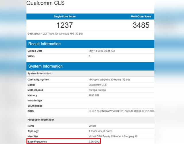 Qualcomm Developing Snapdragon 850 Exclusively for Windows 10 PCs