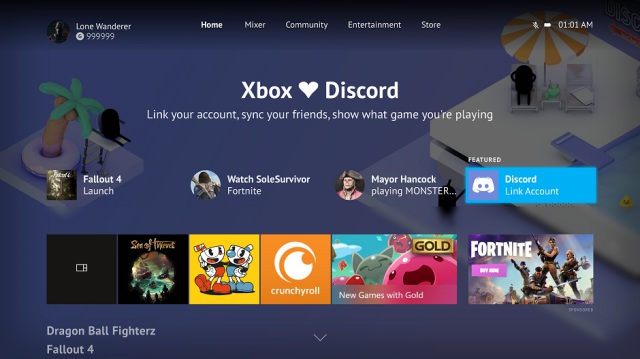 discord app on xbox