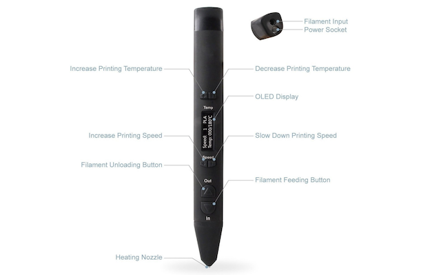 1. AIO Robotics Full-Metal Premium 3D Printing Pen