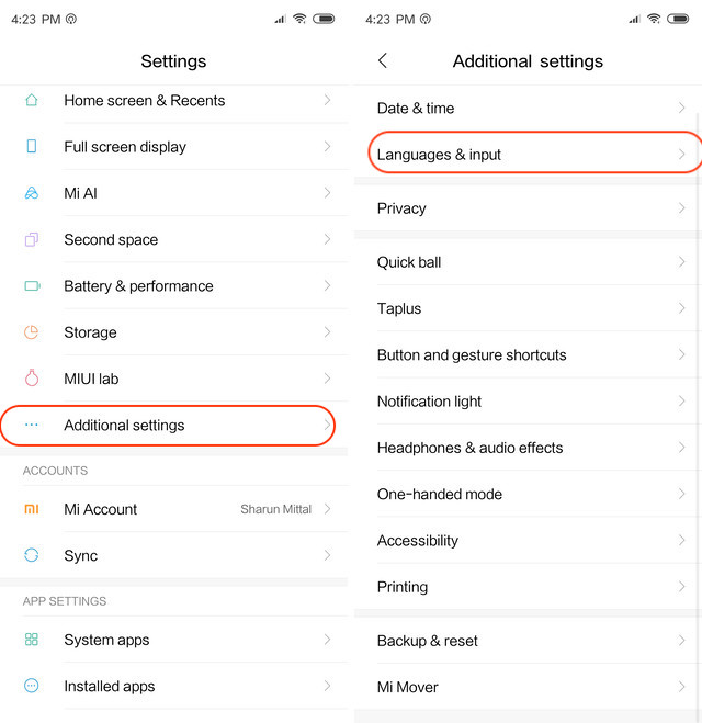 12. Setup Auto-Fill in Apps 1a