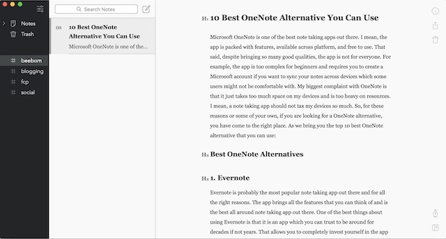 Top 17 OneNote Alternatives & Competitors 2024 (Free & Paid)